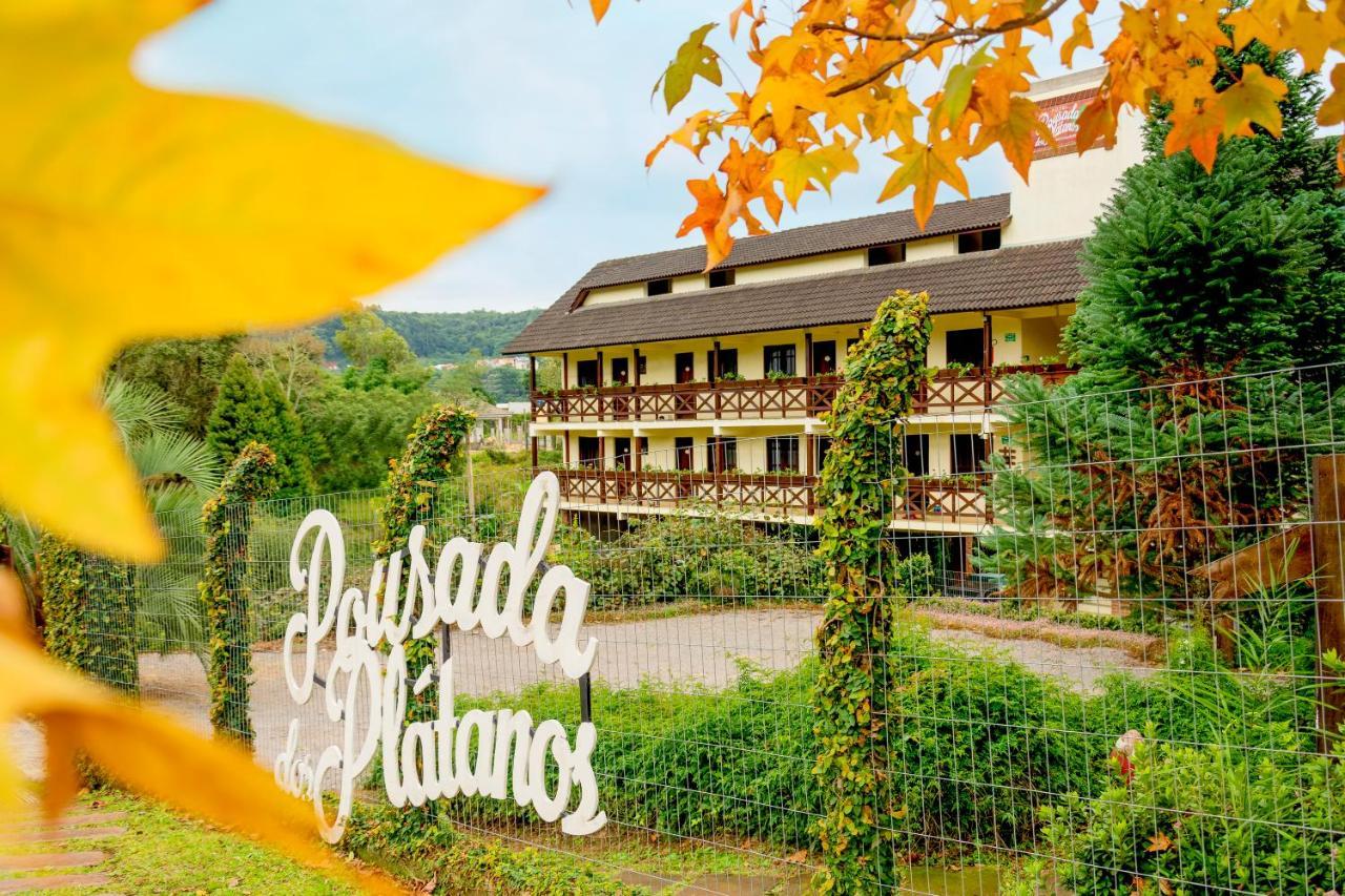 Hotel Pousada dos Plátanos Nova Petropolis Eksteriør billede